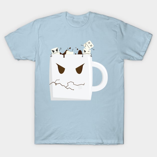 Hot Cocoa Monster T-Shirt by BORED Creative Threads